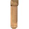 Ekena Millwork Traditional Arts and Crafts Smooth Bracket w/ Offset Brace, Western Red Cedar, 5 1/2"W x 18"D x 22"H BKT0604X18X22TRA03SWR - alternate 3